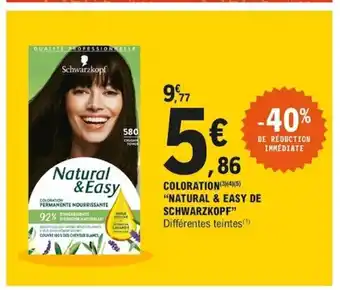 E.Leclerc Coloration offre