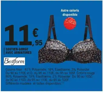 E.Leclerc Soutien-Gorge avec Armatures offre