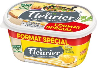 Hyper U Margarine a tartiner et a cuire sans huile de palme le fleurier offre