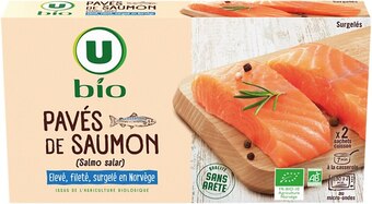 Hyper U Paves de saumon surgeles u bio offre