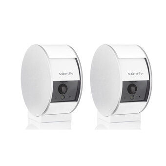 Castorama Caméra de surveillance intérieure somfy 1870469, lot de 2 offre