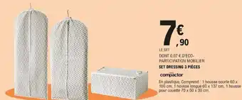 E.Leclerc Set dressing 3 pièces offre