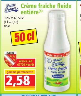 Norma Crème fraîche fluide entière offre