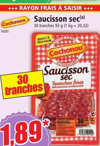 Norma Saucisson sec offre