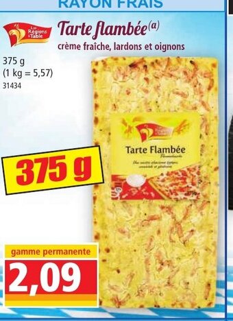 Norma Tarte Flambée offre