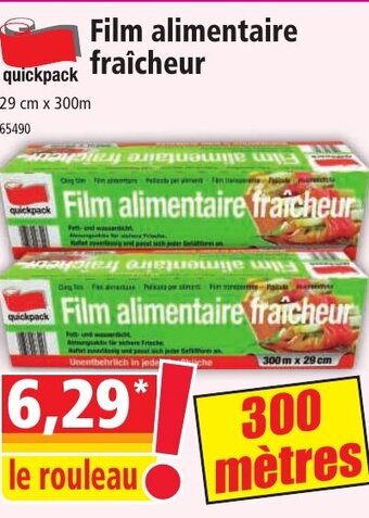 Norma Film alimentaire fraîcheur offre