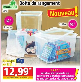 Norma Boîte de rangement offre