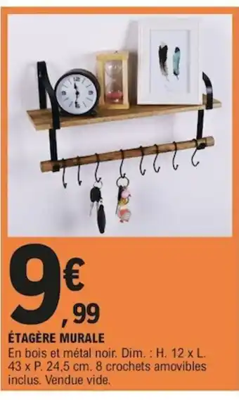 E.Leclerc Étagère murale offre