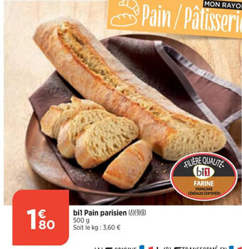 Maximarché bil Pain parisien offre