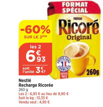Nestlé Recharge Ricorée