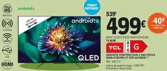 E.Leclerc TV QLED offre