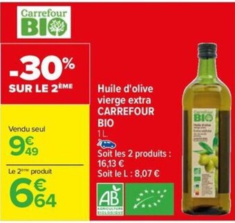 Carrefour Drive Huile d'olive vierge extra CARREFOUR offre