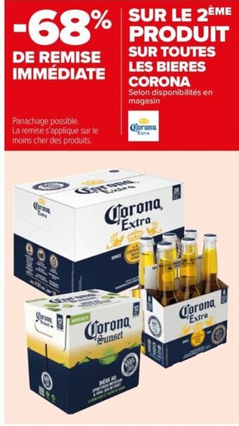 Carrefour Drive SUR TOUTES LES BIERES CORONA offre