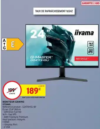 Moniteur gaming Iiyama