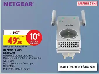 Répéteur Wifi Netgear