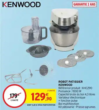 Robot patissier kenwood