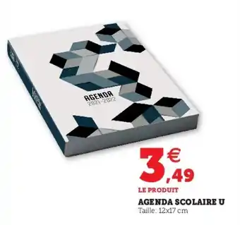 Agenda scolaire u
