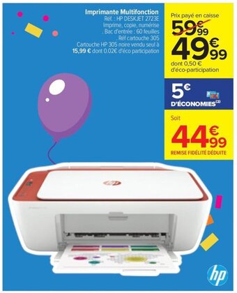 Carrefour Drive Imprimante Multifonction offre