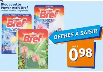 Action Bloc cuvette Power Activ Bref offre