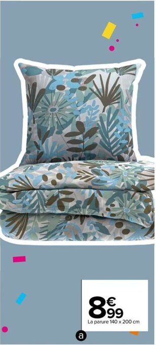 Carrefour Drive Parure "Poly 23" offre