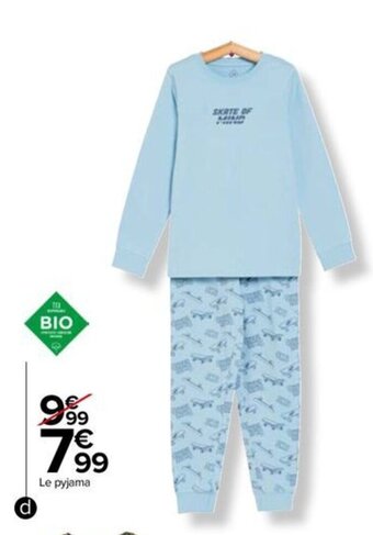 Carrefour Drive Pyjama enfant offre