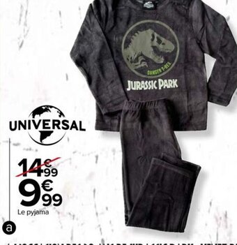 Carrefour Drive Pyjama enfant offre