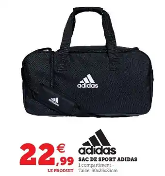 Super U Sac de sport adidas offre
