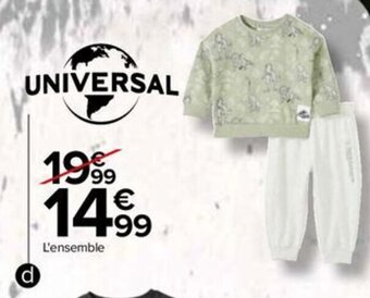 Carrefour Drive Ensemble bebe garcon offre