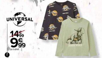 Carrefour Drive Lot de 2 t-shirts garcon offre