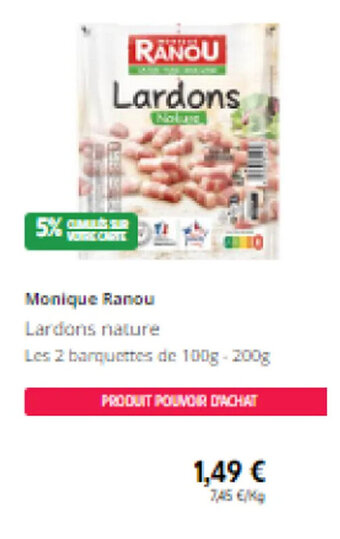 Intermarché Monique Ranou offre