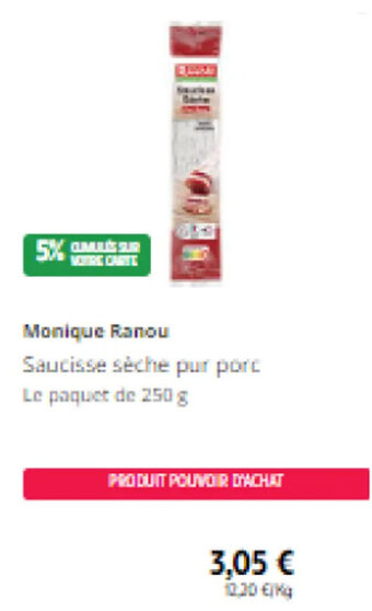 Intermarché Monique Ranou offre