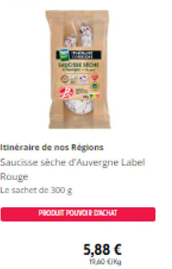 Intermarché Itinéraire de nos Régions offre