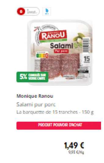 Intermarché Monique Ranou offre