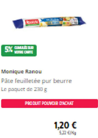 Intermarché Monique Ranou offre