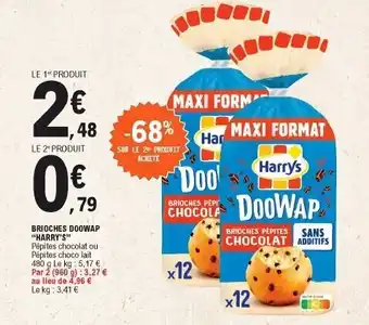 E.Leclerc Brioches doowap "harry's" offre