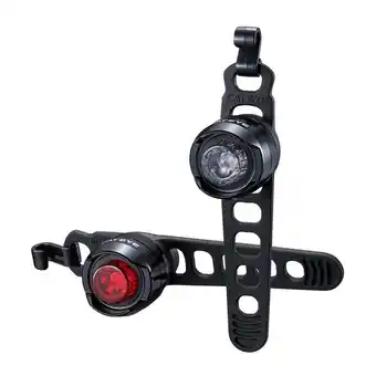 Decathlon Cateye orb rechargeable bike light set offre