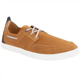 Decathlon Chaussures bateau adhérente homme sailing 300 marron offre
