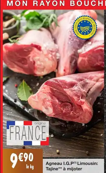 Migros Agneau I.G.P Limousin Tajine offre