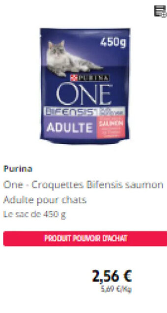Purina One - Croquettes Bilensis saumon Gold - Les terrines lapin-agneau Adulte pour chats