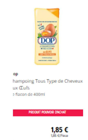 Intermarché Dop offre