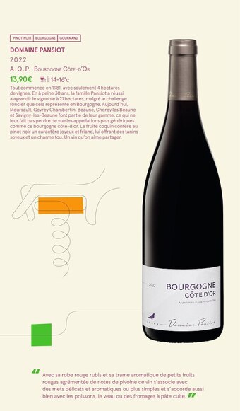 Domaine pansiot domaine pansiot 2022