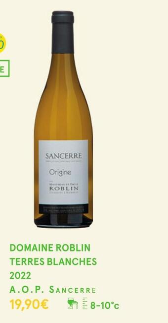 Domaine roblin terres blanches domaine roblin terres blanches 2022