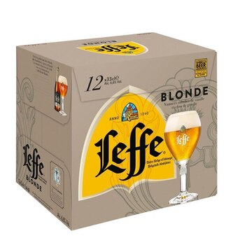 Carrefour Leffe bière blonde d'abbaye offre
