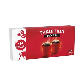 Carrefour Carrefour classic' café moulu tradition offre