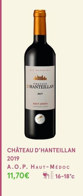 Monoprix Château d’hanteillan a.o.p. haut-medoc offre