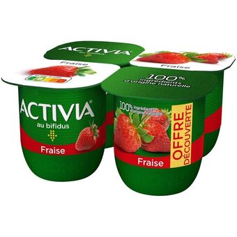 Carrefour Activia yaourts aux fruits offre découverte offre