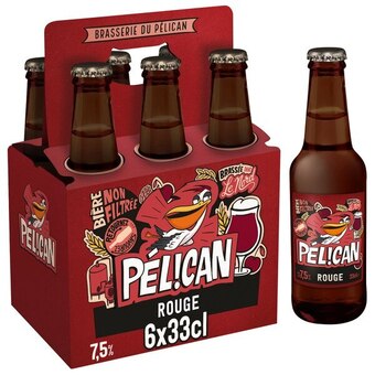 Pelican bière rouge