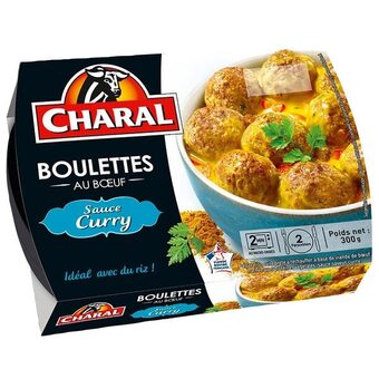 Carrefour Boulettes de boeuf au curry charal offre