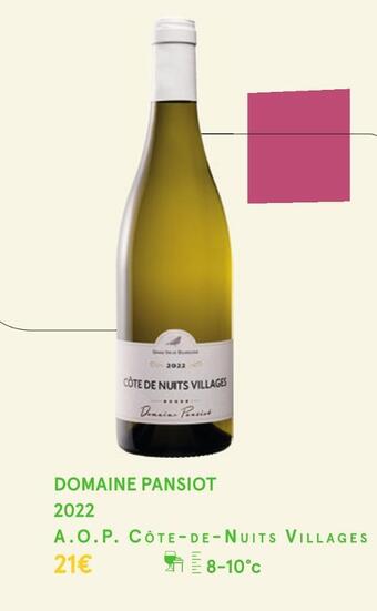 Monoprix Domaine pansiot domaine pansiot 2022 offre