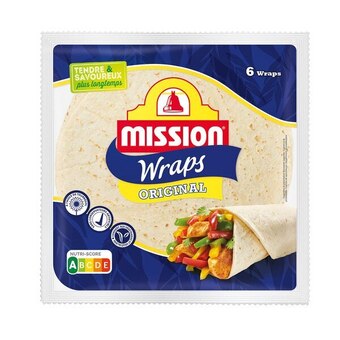 Carrefour Mission wraps offre
